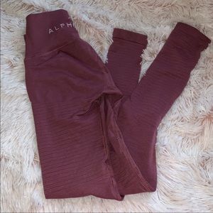 Alphalete Mauve Revival Leggings